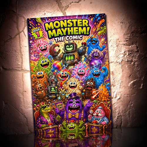 Monster Mayhem: The Comic, Issue 1 cover