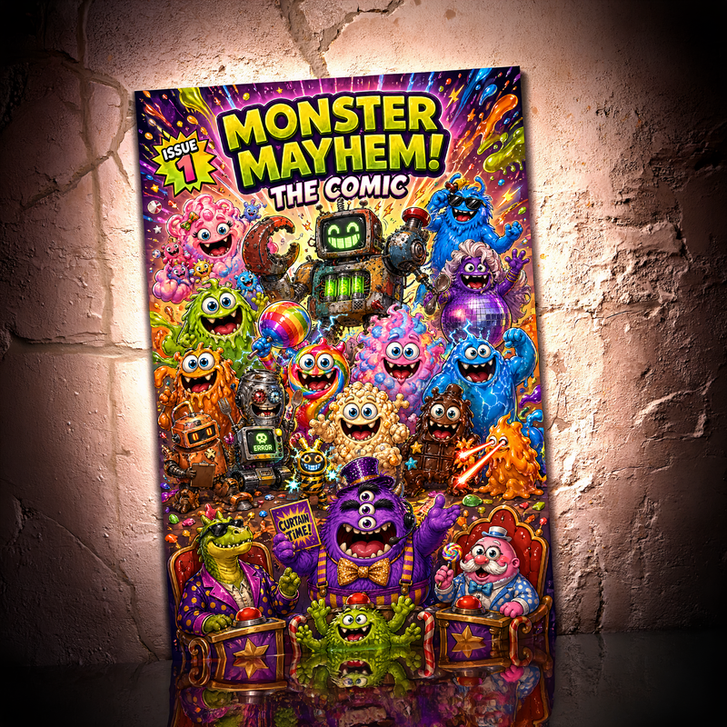 Monster Mayhem: The Comic, Issue 1 cover