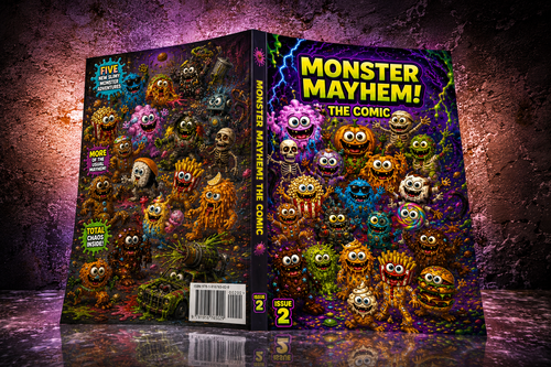 The Comic, Issue 2 with the monsters